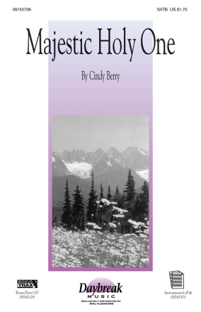 Cindy Berry, Majestic Holy One SATB Chorpartitur