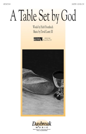 Herb Frombach, A Table Set By God SATB Chorpartitur