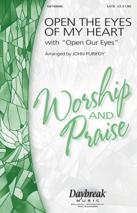 Open the Eyes of My Heart for mixed choir and piano choral score