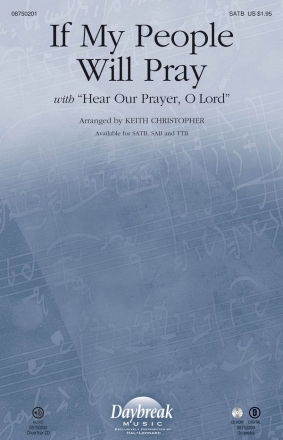 Jimmy Owens, If My People Will Pray SATB Chorpartitur