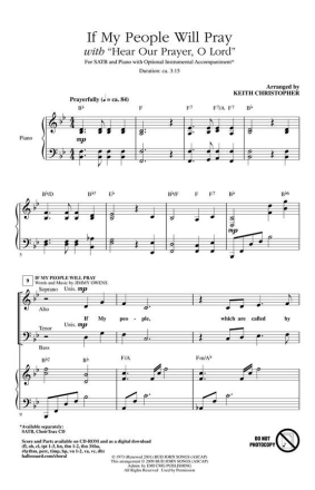 Jimmy Owens, If My People Will Pray Chor CD