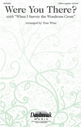 Were You There? SATB a Cappella Chorpartitur