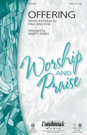 Paul Baloche, Offering SAB Chorpartitur
