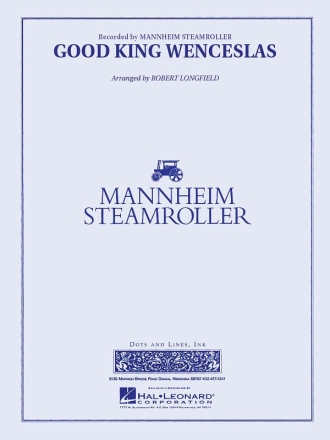 Chip Davis, Good King Wenceslas Concert Band/Harmonie Partitur + Stimmen