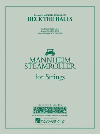 Deck the Halls (Mannheim Steamroller) Streichensemble Partitur + Stimmen