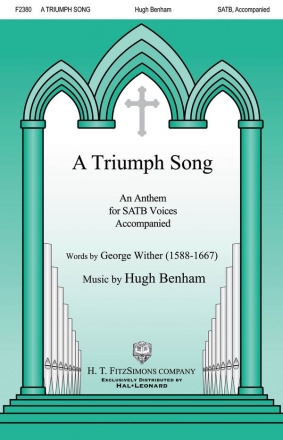 Hugh Benham, A Triumph Song SATB Chorpartitur