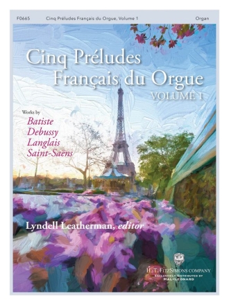 Cinq Preludes Francais pour Orgue Orgel Buch