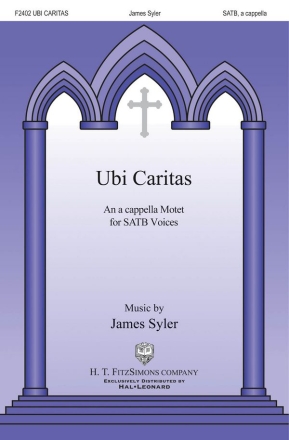 James Syler, Ubi Caritas SSAA Chorpartitur