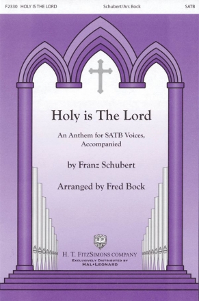 Franz Schubert, Holy Is The Lord Chor Chorpartitur