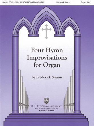 Four Hymn Improvisations For Organ Orgel Buch