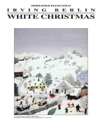White Christmas Easy Piano Buch