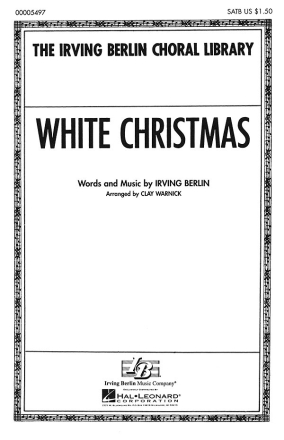 Irving Berlin, White Christmas SATB Chorpartitur