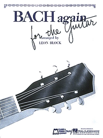 Bach Again for Guitar Gitarre Buch
