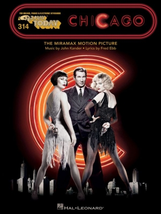 John Kander_Fred  Ebb, Chicago Klavier Buch