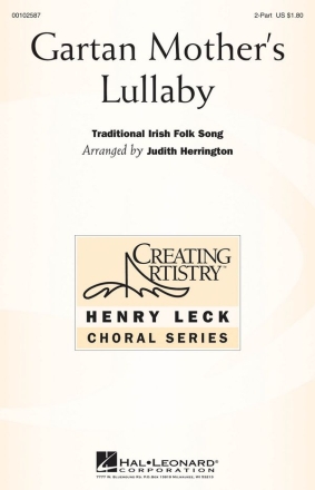 Gartan Mother's Lullaby 2-Part Choir Chorpartitur