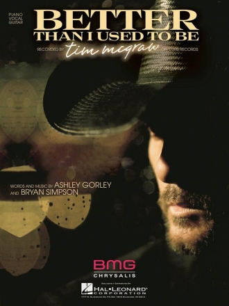 Better Than I Used to Be Piano, Vocal and Guitar Buch