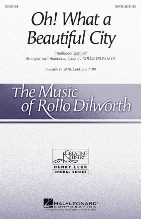 Oh! What A Beautiful City SATB Chorpartitur