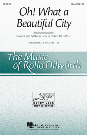 Oh! What a Beautiful City SSAA Chorpartitur