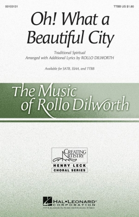 Oh! What a Beautiful City TTBB Chorpartitur