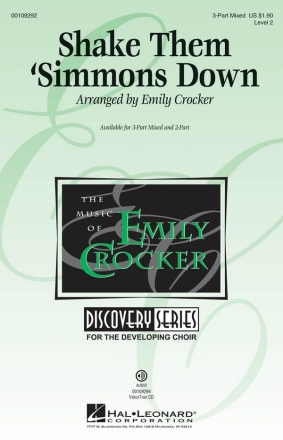 Shake Them 'Simmons Down 3-Part Choir Chorpartitur