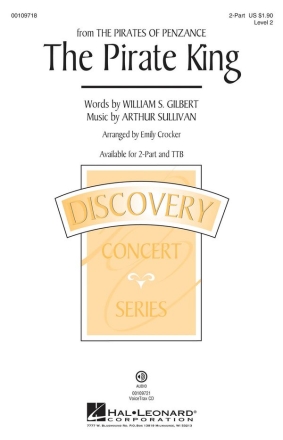 Arthur Sullivan_William Schwenck Gilbert, The Pirate King TTBB and Piano Chorpartitur