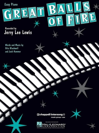 Great Balls of Fire for easy piano
