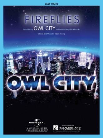 Fireflies Easy Piano Buch