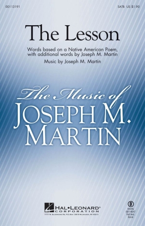 Joseph M. Martin, The Lesson SATB Chorpartitur