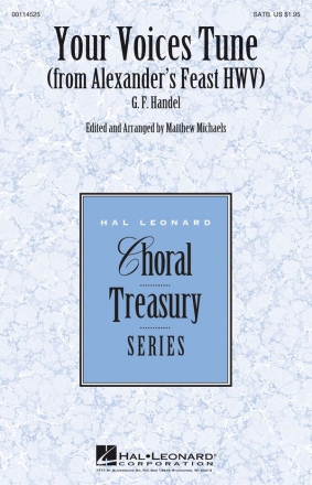 Georg Friedrich Hndel, Your Voices Tune SATB Chorpartitur