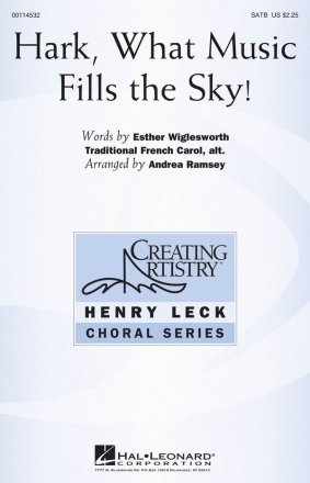 Hark, What Music Fills the Sky! SATB Chorpartitur