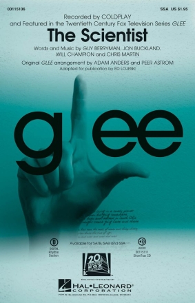 Chris Martin_Guy Berryman_Jon Buckland_Will Champion, The Scientist SSA Chorpartitur