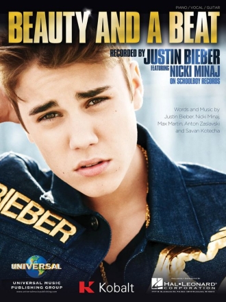 Beauty and a Beat Piano and Vocal Blatt