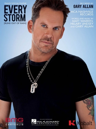 Every Storm Runs Out of Rain Piano, Vocal and Guitar Buch