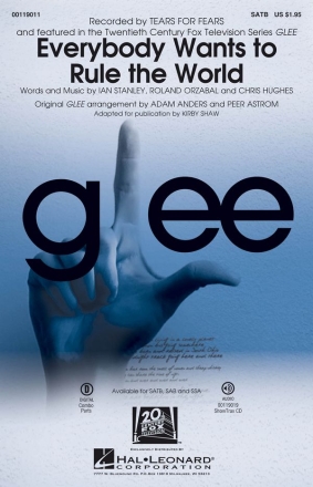 Everybody Wants to Rule the World SATB Chorpartitur