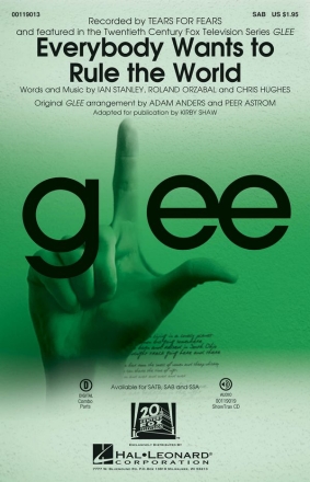 Everybody Wants to Rule the World SATB Chorpartitur