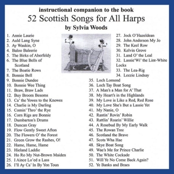 52 Scottish Songs for All Harps Harp CD