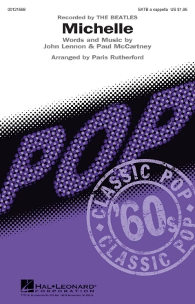 Michelle SATB a Cappella Chorpartitur