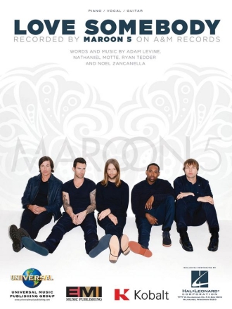 Love Somebody Piano, Vocal and Guitar Buch