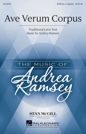 Andrea Ramsey, Ave Verum Corpus SATB a Cappella Chorpartitur