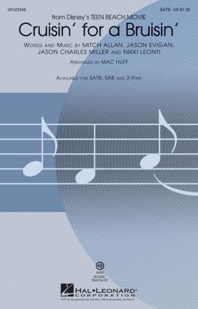 Cruisin' for a Bruisin' SATB Chorpartitur