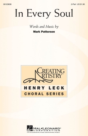 Mark Patterson, In Every Soul 2-Part Choir Chorpartitur