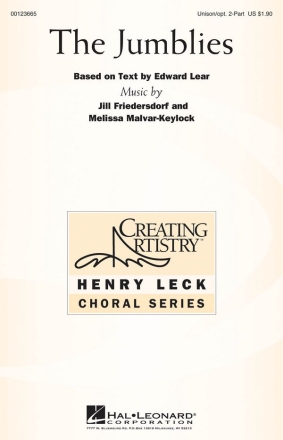 Jill Friedersdorf_Melissa Malvar-Keylock, The Jumblies 2-Part Choir Chorpartitur