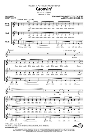 Edward Brigati Jr., Groovin' SSAA a Cappella Chorpartitur