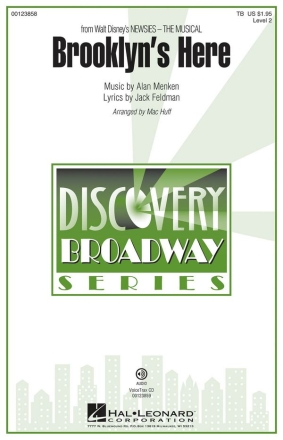 Alan Menken, Brooklyn's Here (from Newsies - The Musical) TB Chorpartitur