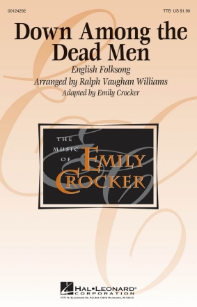 Ralph Vaughan Williams, Down Among the Dead Men TTB Chorpartitur