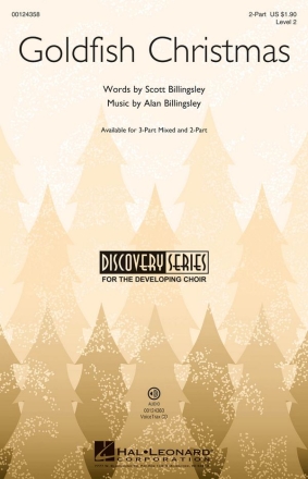 Alan Billingsley, Goldfish Christmas 2-Part Choir Chorpartitur