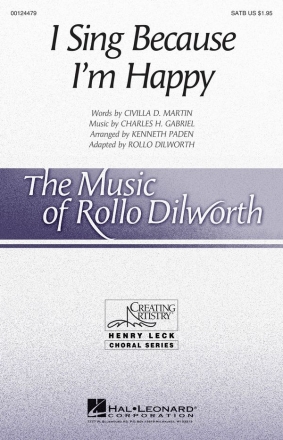 I Sing Because I'm Happy for mixed choir and piano choral score