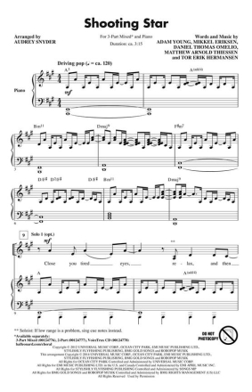 Adam Young, Shooting Star Chor CD