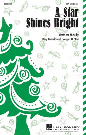 George L.O. Strid, A Star Shines Bright SSA Chorpartitur