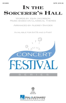 Audrey Snyder_John Jacobson, In the Sorcerer's Hall SATB Chorpartitur